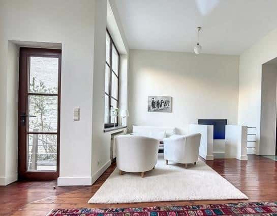 120m² Duplex with Private Garden – 2 Bedrooms – Place Flagey, Ixelles
